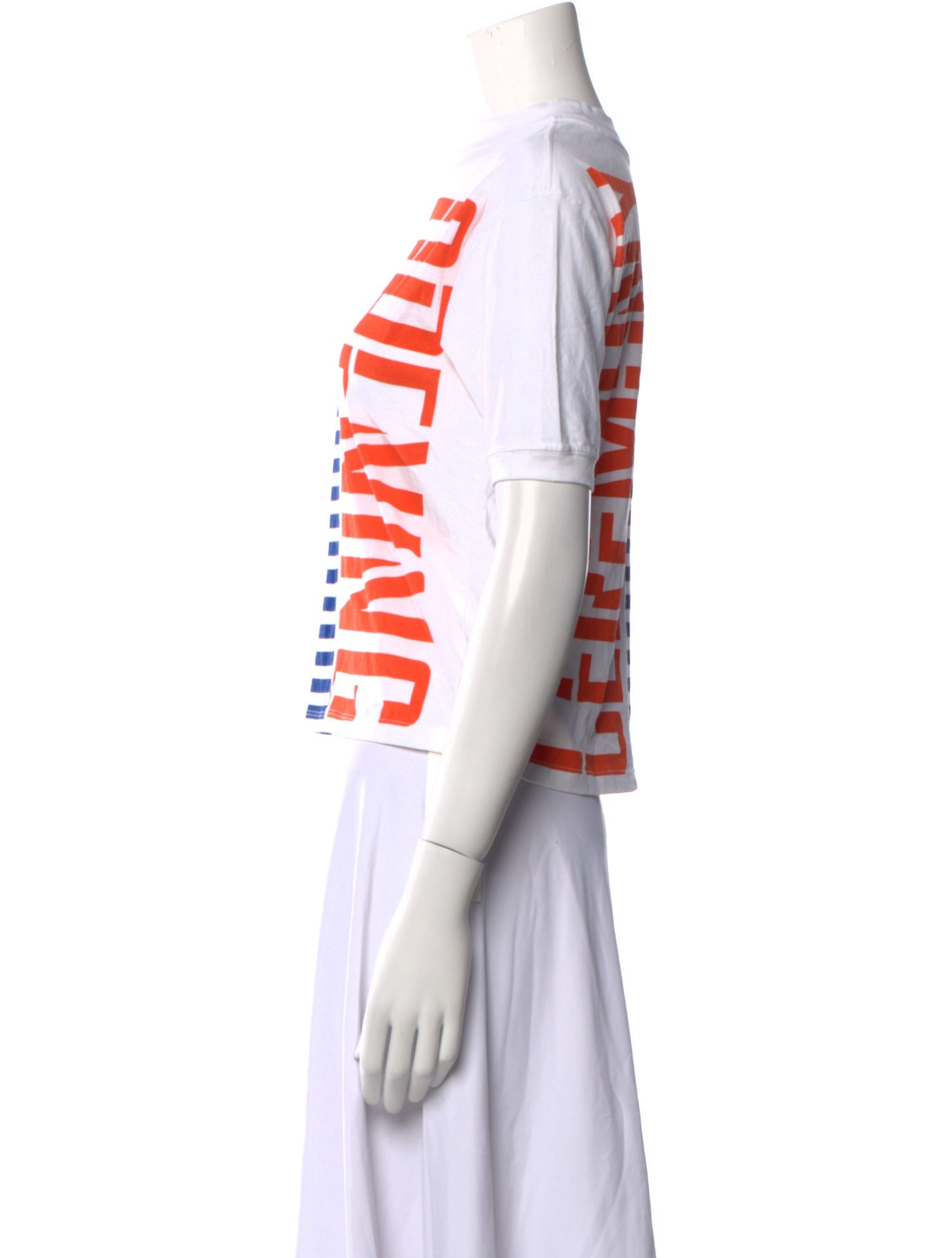 Opening Ceremony Striped Crew Neck T-Shirt