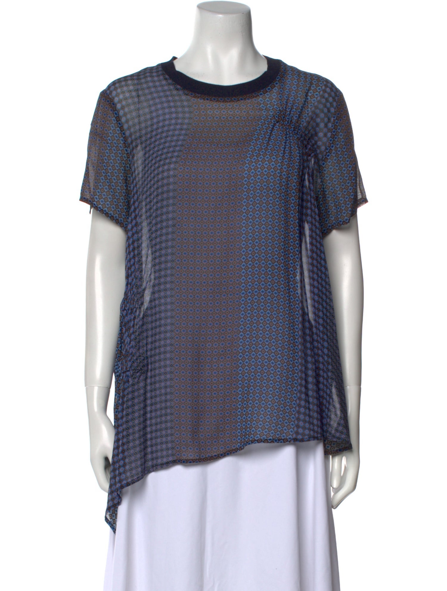 Opening Ceremony Silk Printed T-Shirt