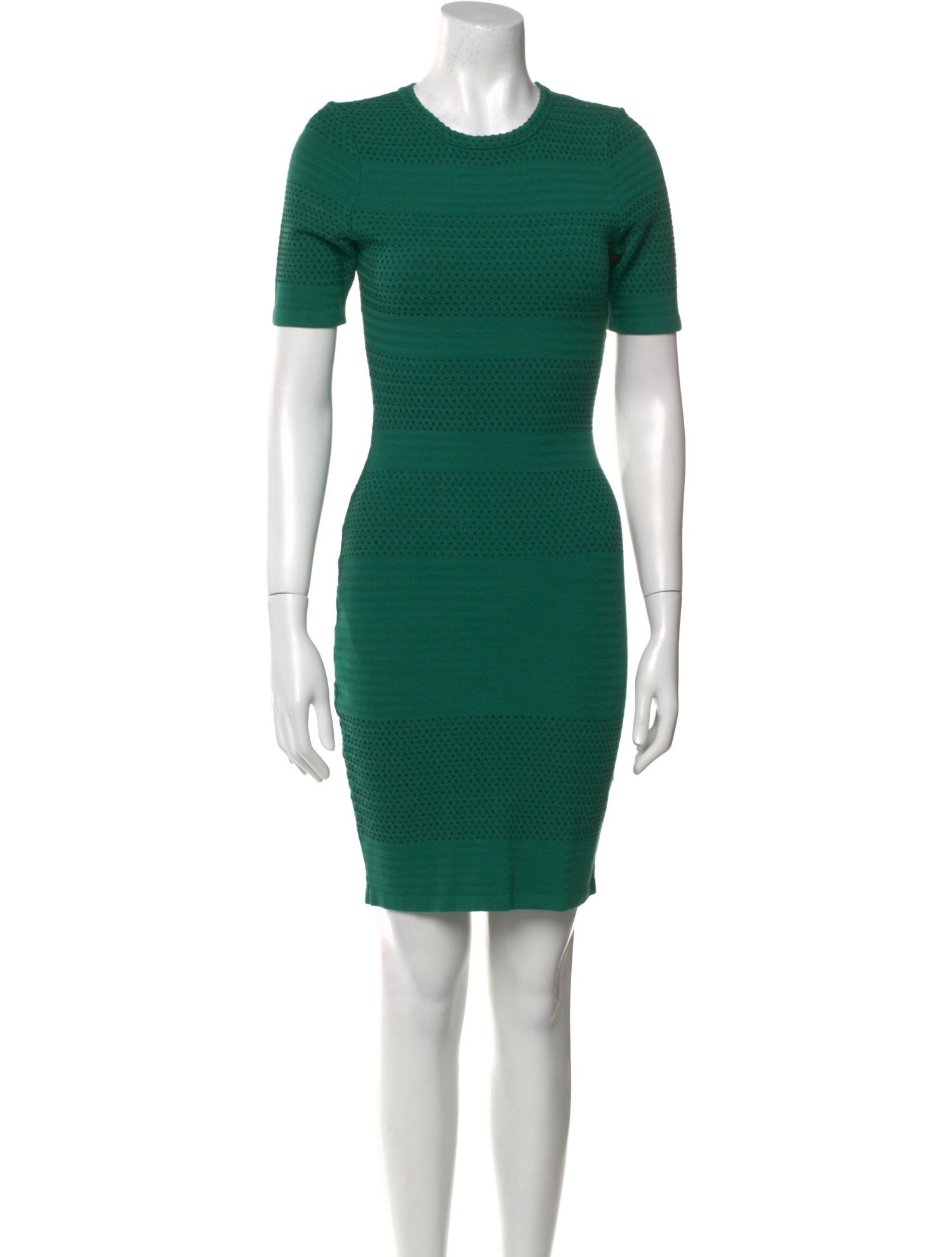 Opening Ceremony Crew Neck Knee-Length Dress
