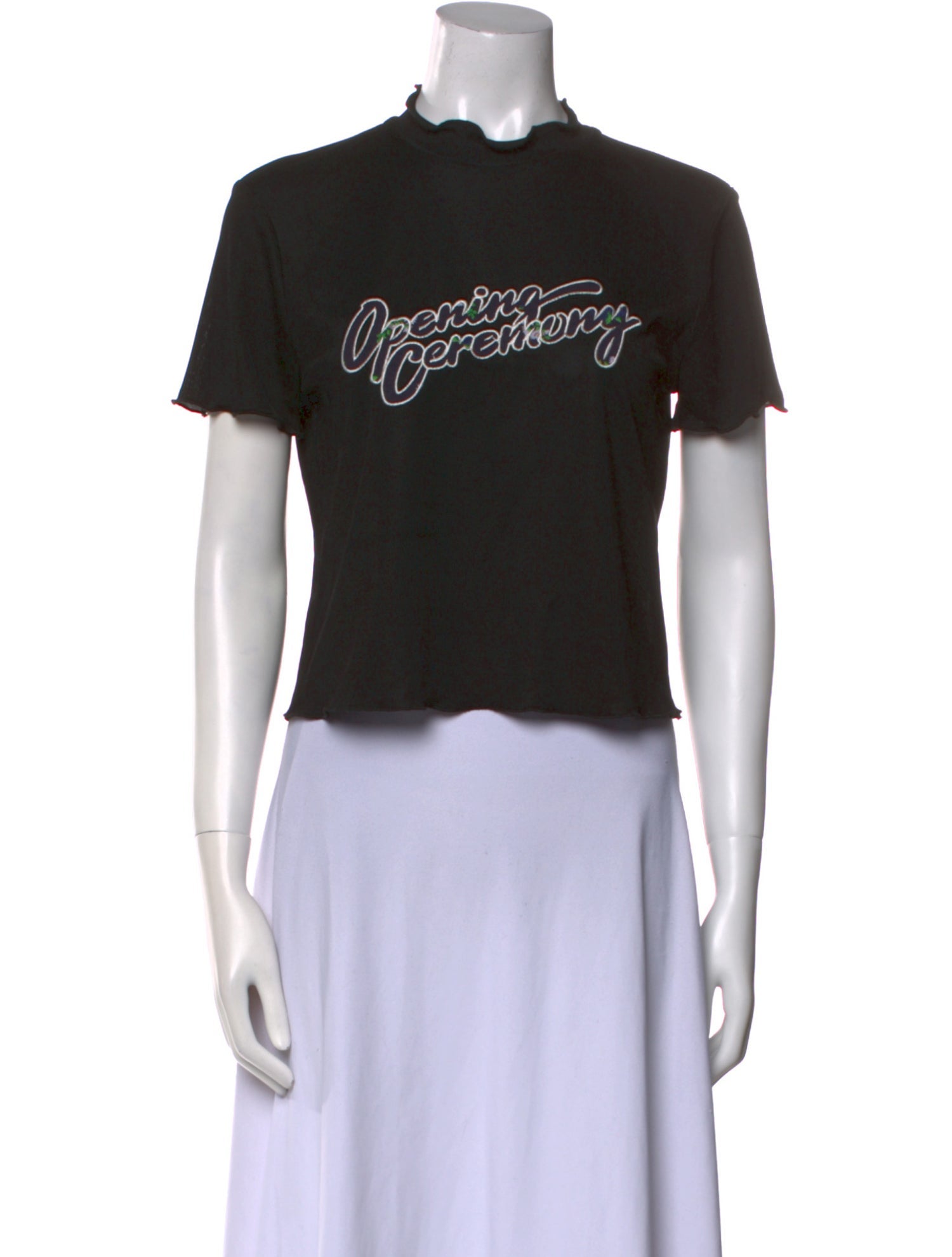 Opening Ceremony Graphic Print Crew Neck T-Shirt