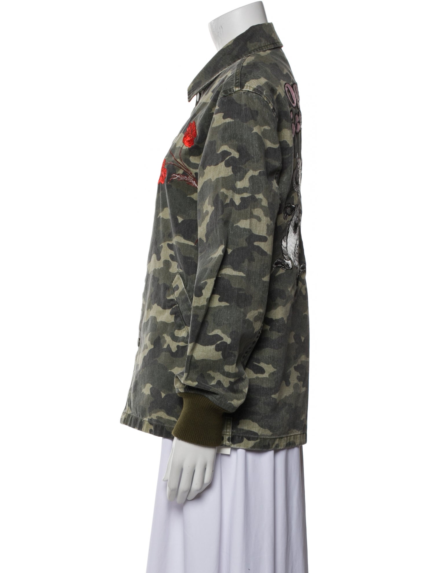 Opening Ceremony Camouflage Print Jacket