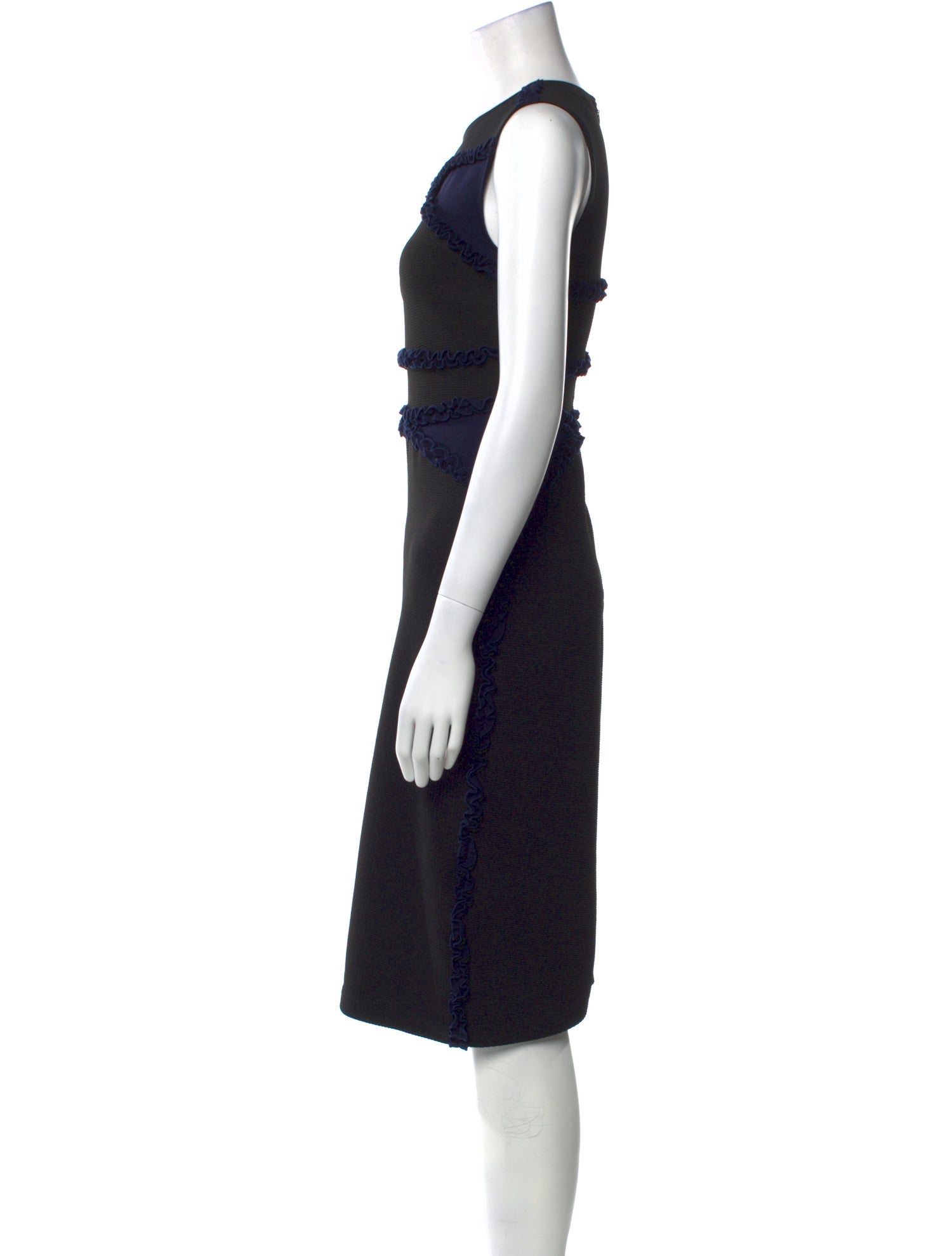 Opening Ceremony Crew Neck Knee-Length Dress