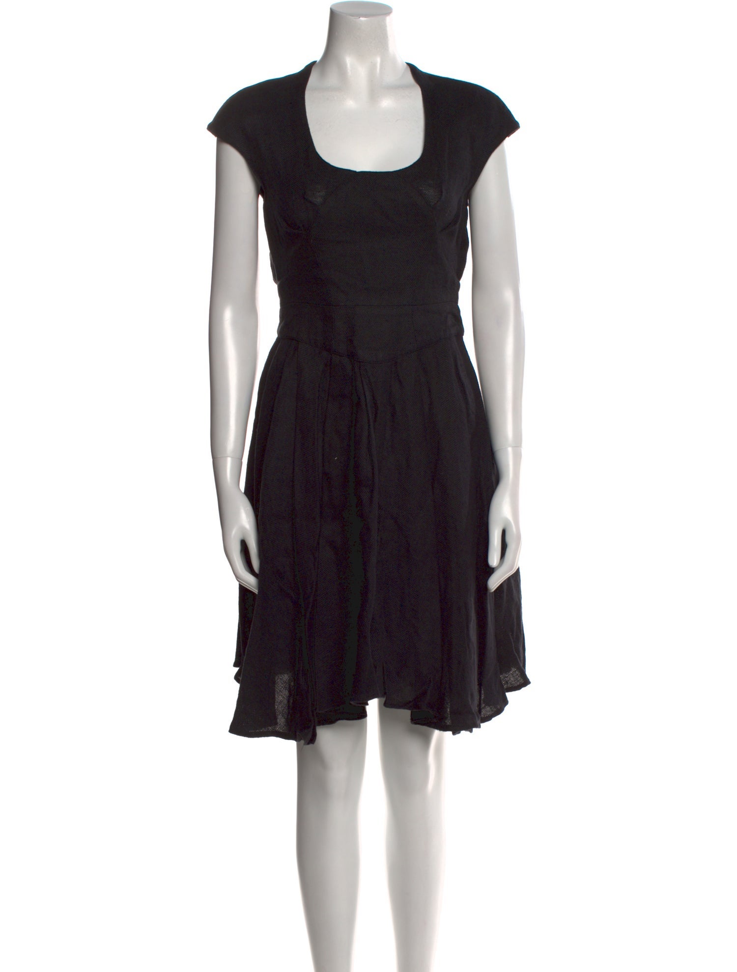 Opening Ceremony Linen Knee-Length Dress