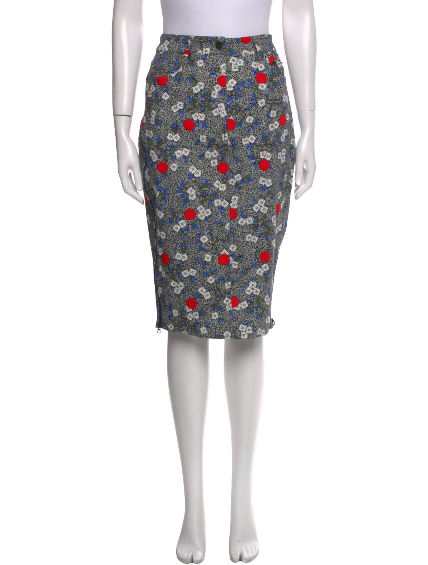 Opening Ceremony Printed Knee-Length Skirt