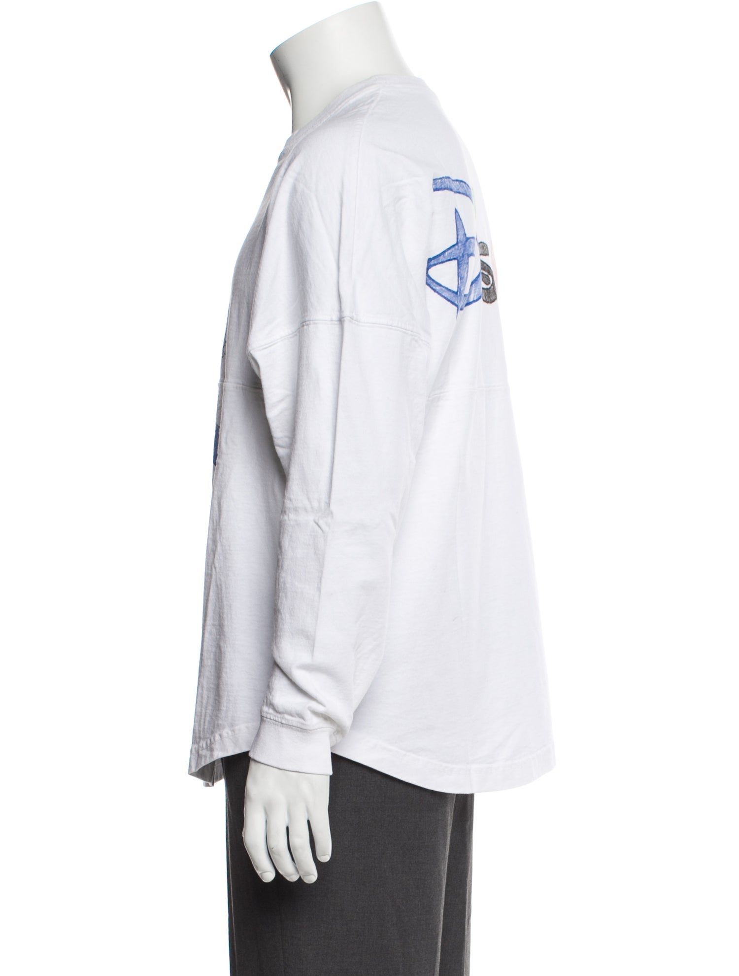 Opening Ceremony Graphic Print Long Sleeve Shirt