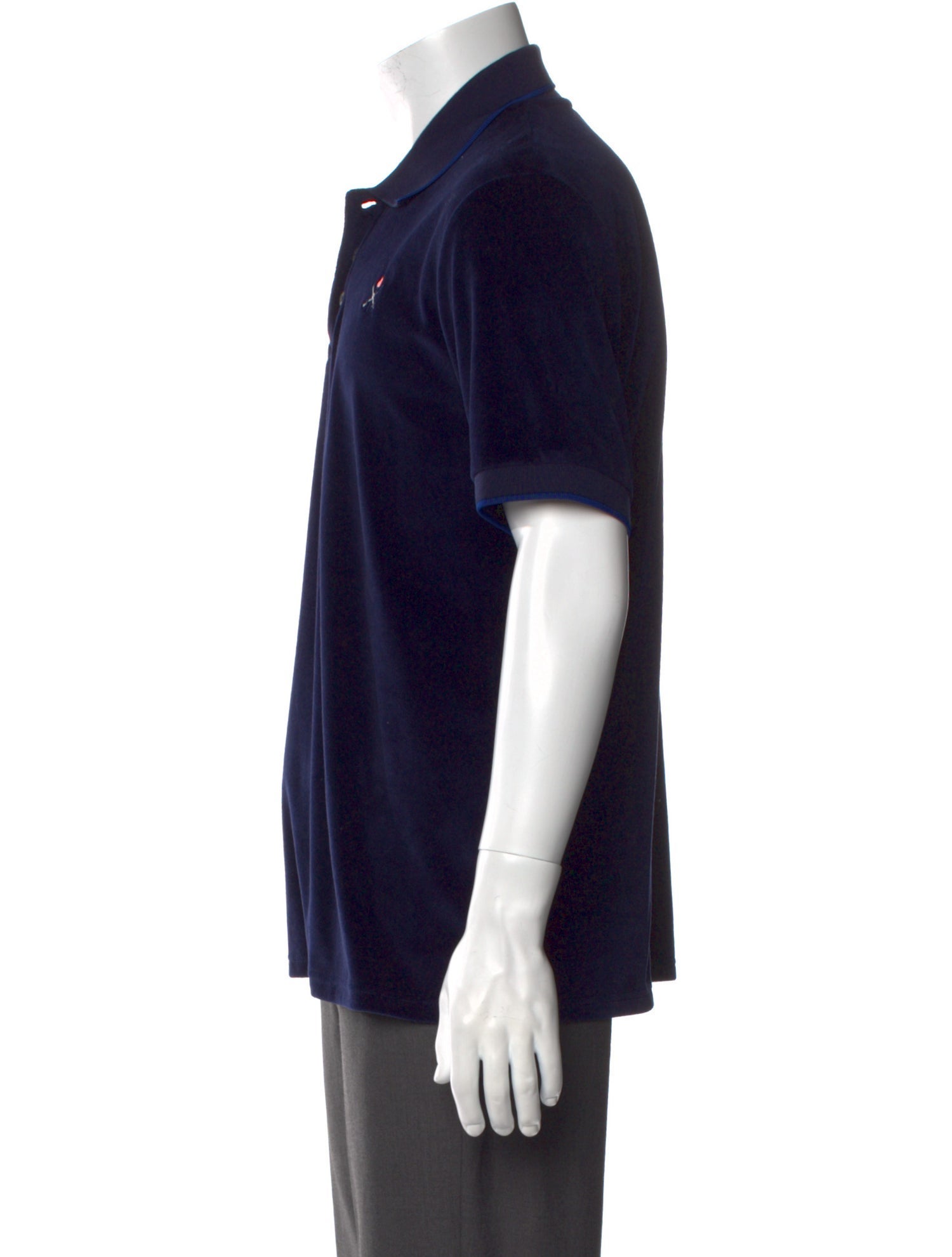 Opening Ceremony Collar Short Sleeve Polo Shirt