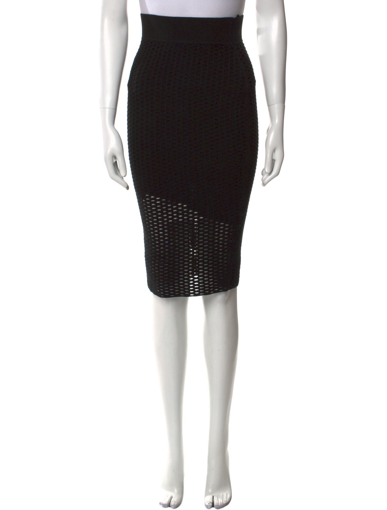 Opening Ceremony Lasercut Accents Knee-Length Skirt w/ Tags