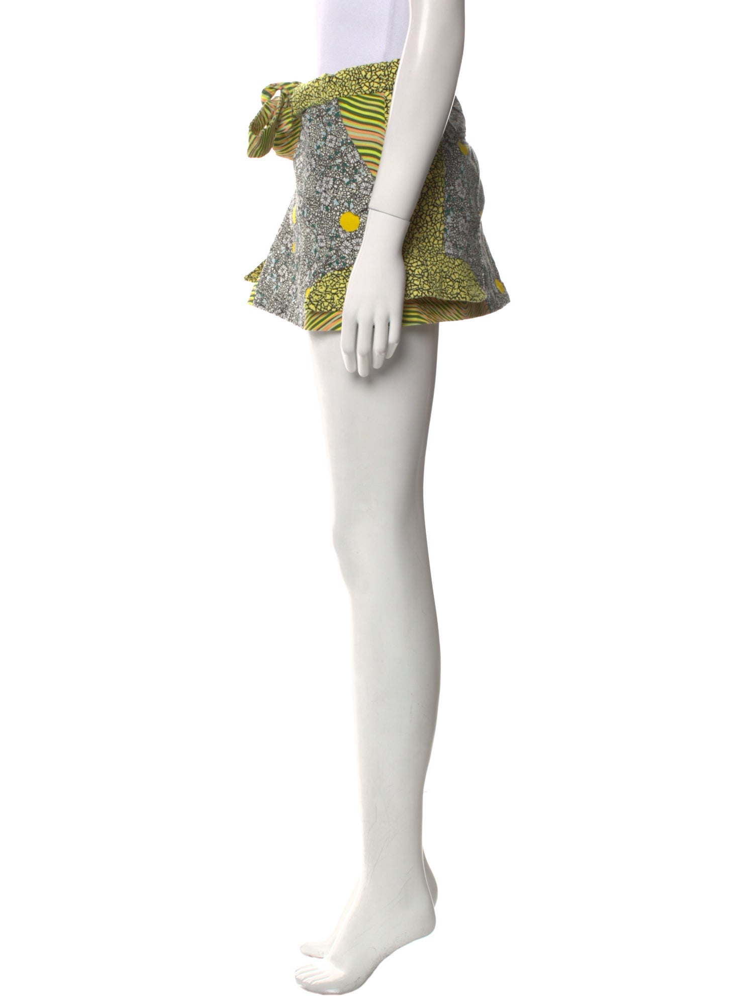 Opening Ceremony Floral Print Mini Skirt