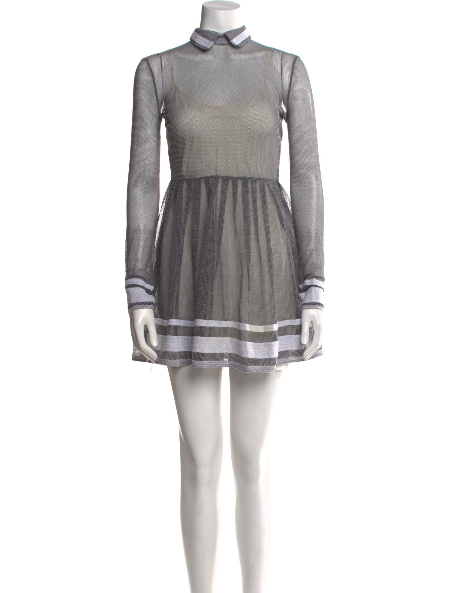 Opening Ceremony Striped Mini Dress