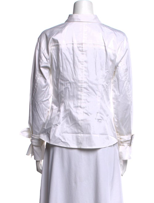 Opening Ceremony Long Sleeve Button-Up Top