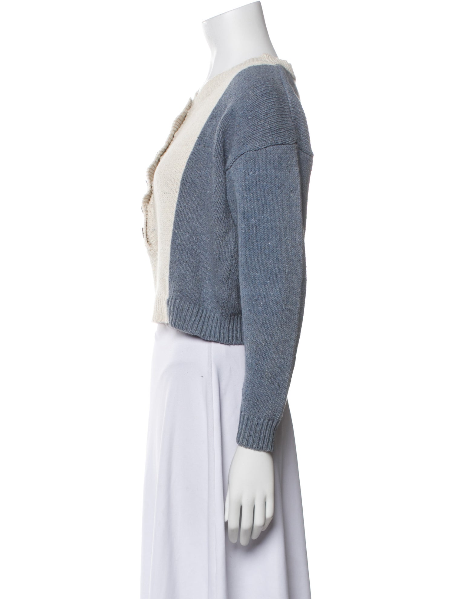 Opening Ceremony Colorblock Pattern Scoop Neck Sweater w/ Tags