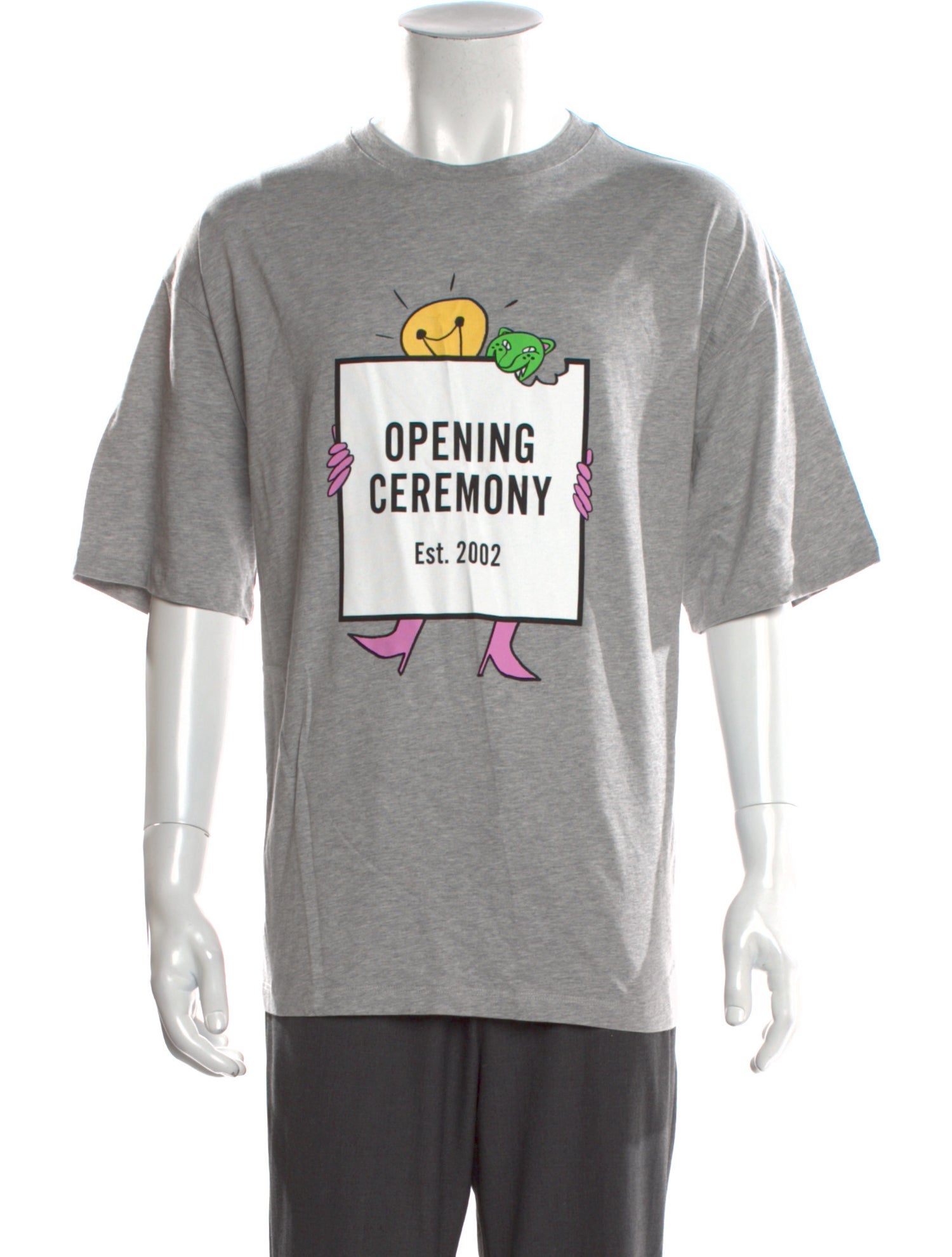 Opening Ceremony Graphic Print Crew Neck T-Shirt