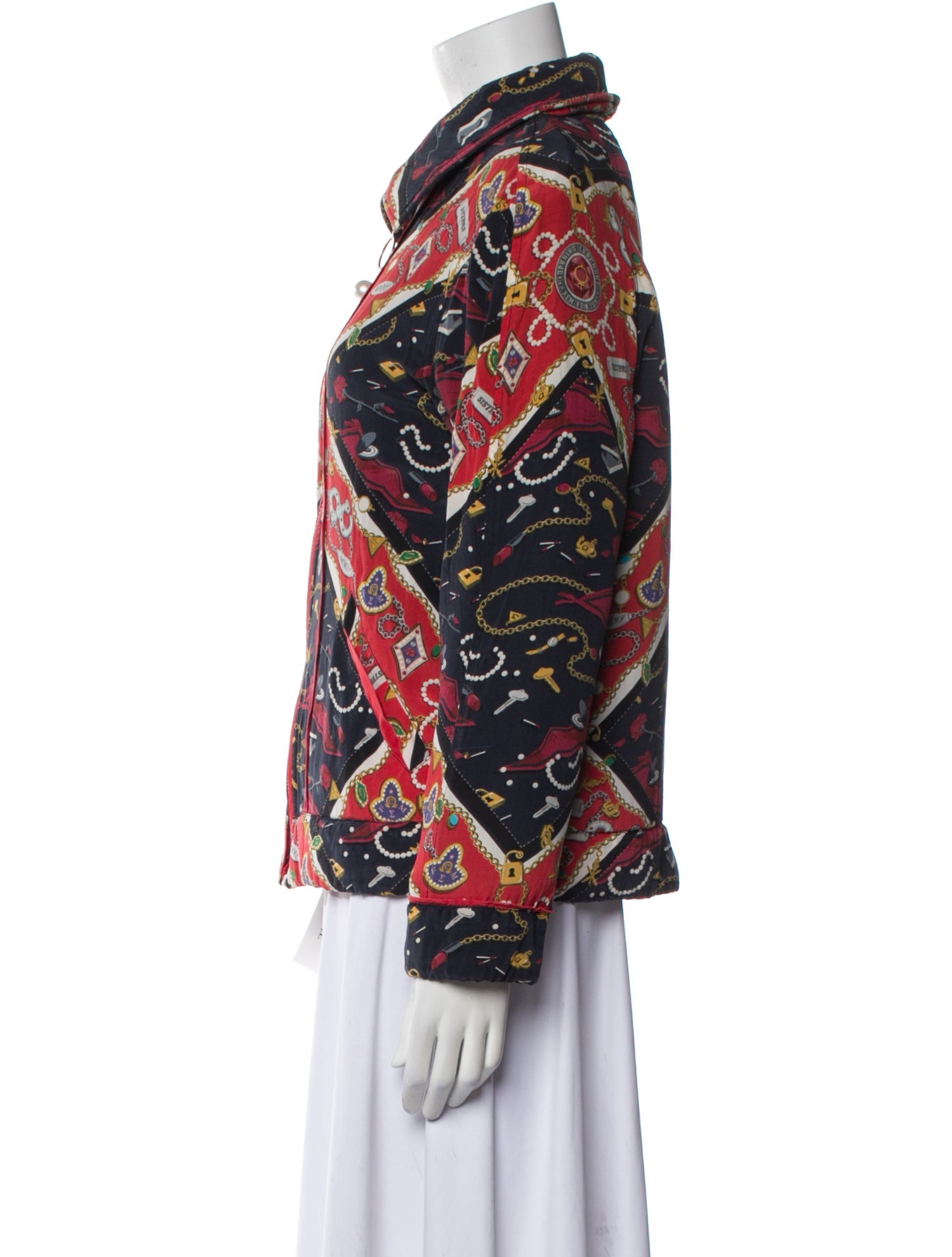 Opening Ceremony Silk Printed Jacket