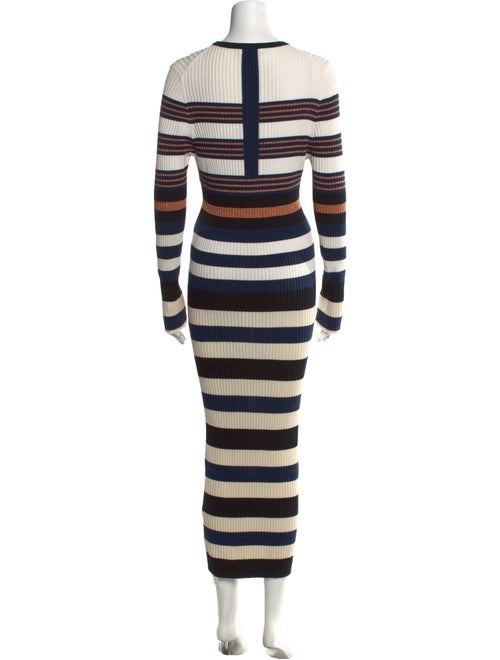 Opening Ceremony Striped Long Dress