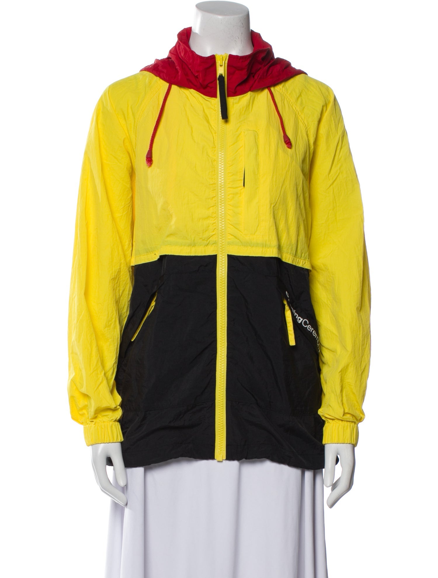 Opening Ceremony Nylon Colorblock Pattern Jacket