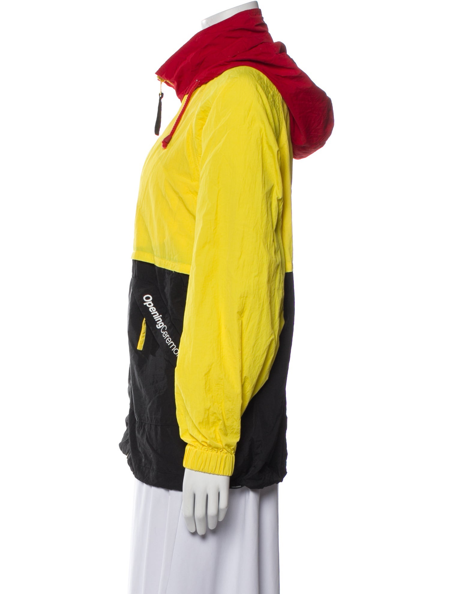 Opening Ceremony Nylon Colorblock Pattern Jacket