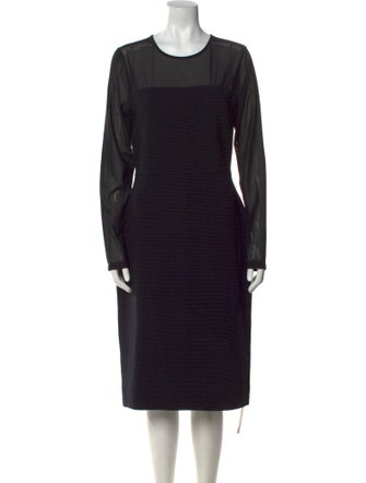 Opening Ceremony Lace Pattern Midi Length Dress