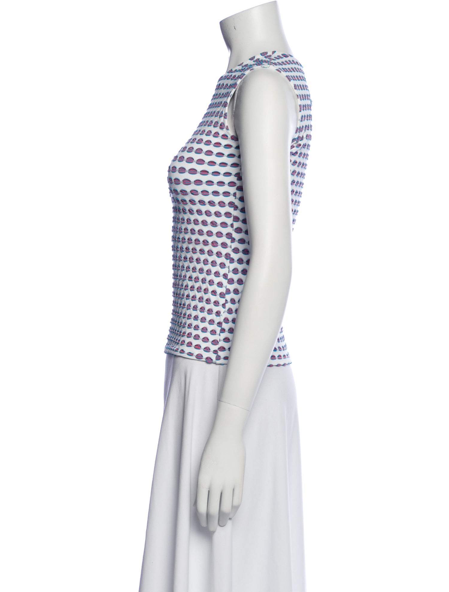 Opening Ceremony Nylon Printed Top