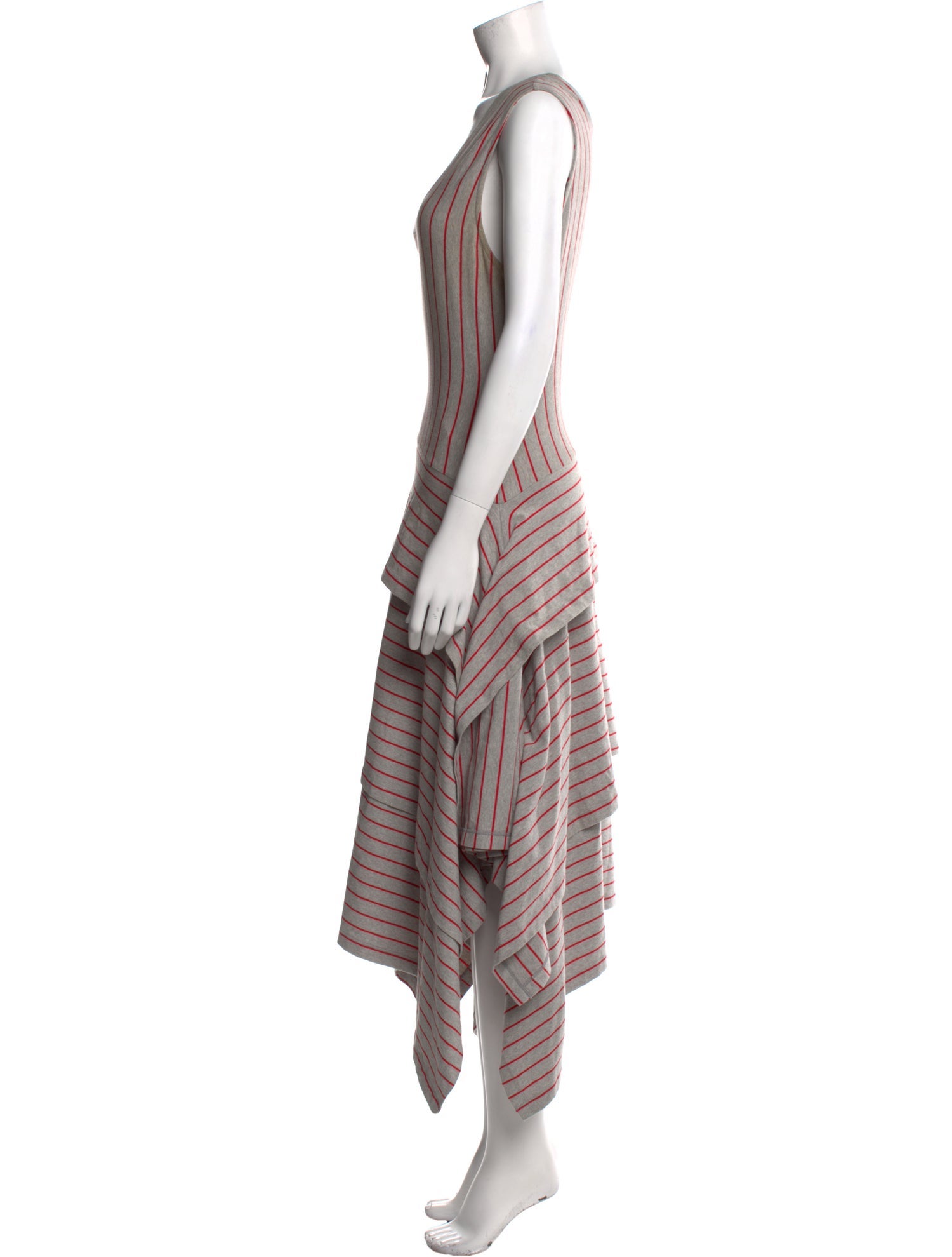 Opening Ceremony Striped Long Dress