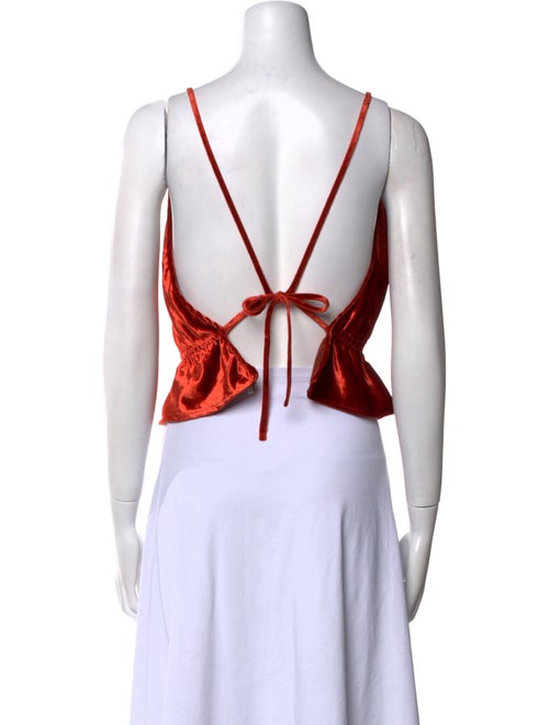 Opening Ceremony Square Neckline Sleeveless Top