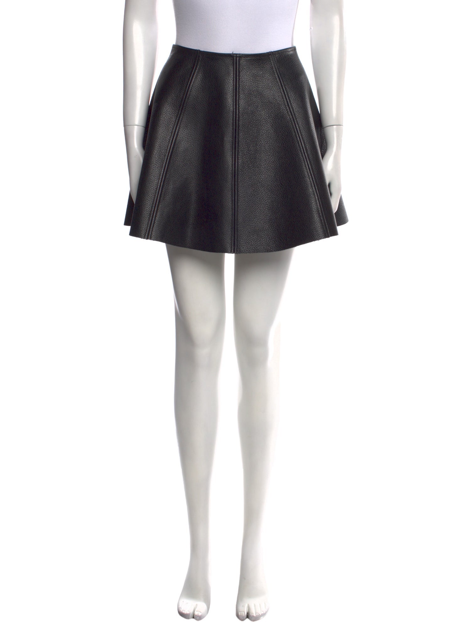 Opening Ceremony Leather Mini Skirt