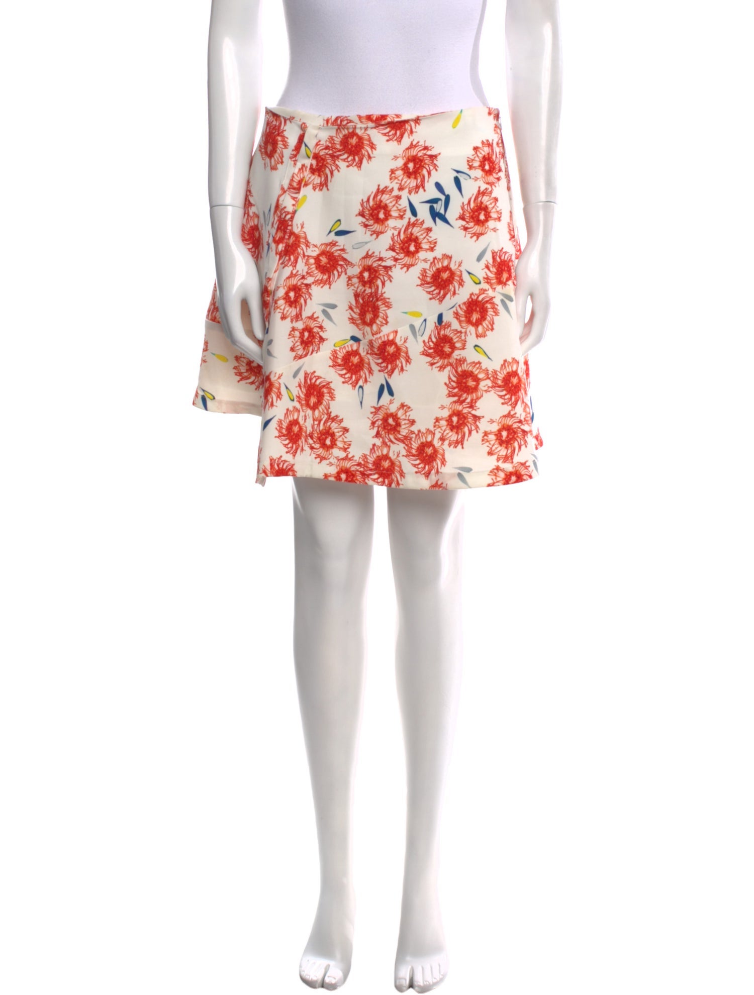 Opening Ceremony Floral Print Mini Skirt