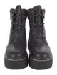 Opening Ceremony Leather Combat Boots