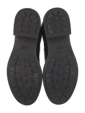 Opening Ceremony Leather Combat Boots