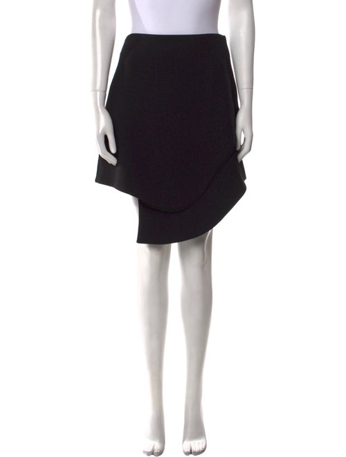 Opening Ceremony Pleated Accents Knee-Length Skirt