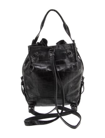 Opening Ceremony Leather Bucket Bag