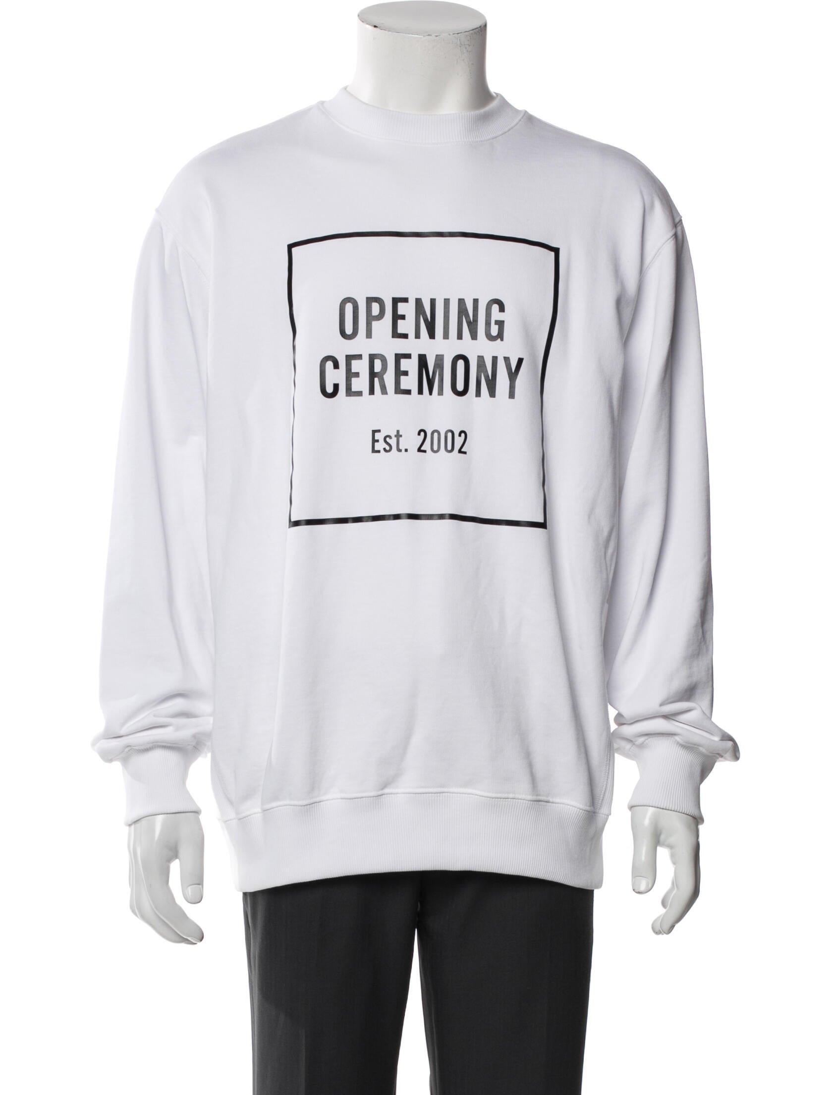 Opening Ceremony Graphic Print Crew Neck Pullover