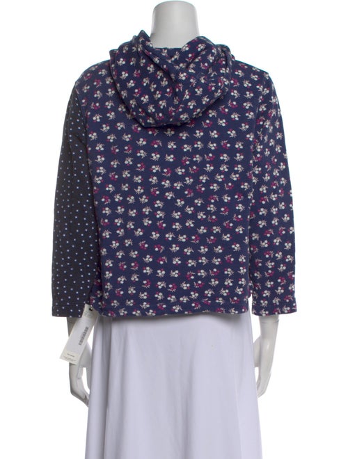 Opening Ceremony Polka Dot Print Mock Neck Sweatshirt