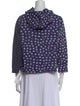Opening Ceremony Polka Dot Print Mock Neck Sweatshirt