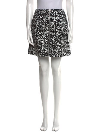 Opening Ceremony Suede Mini Skirt