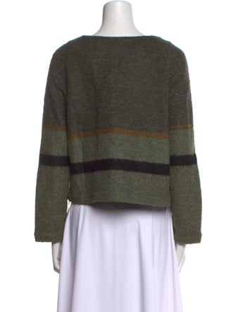 Opening Ceremony Wool Striped Sweatshirt