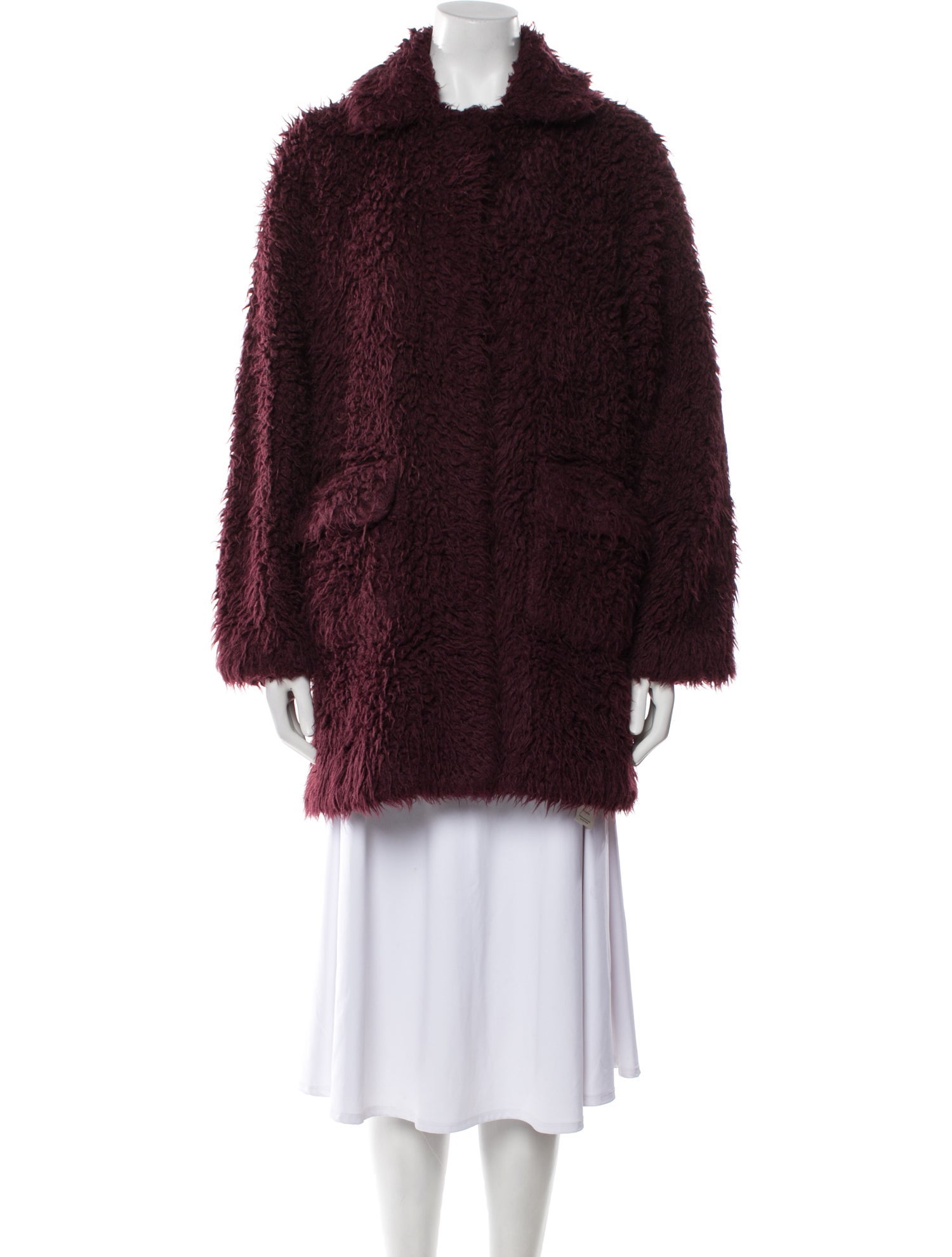 Opening Ceremony Faux Shearling Faux Fur Jacket