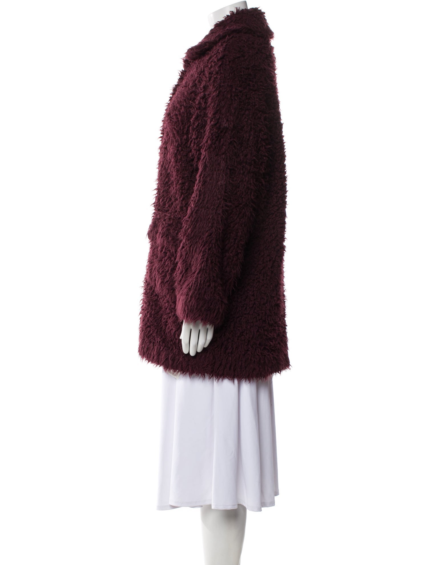 Opening Ceremony Faux Shearling Faux Fur Jacket