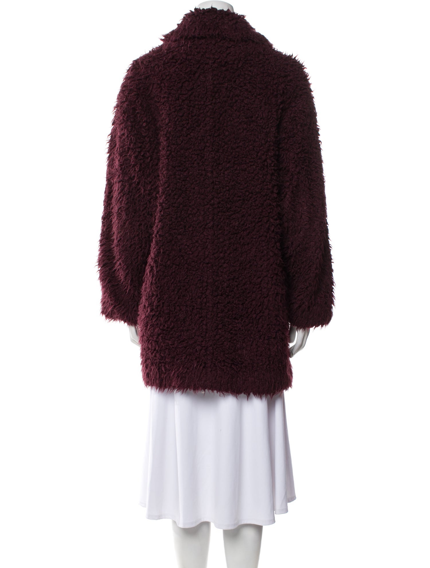 Opening Ceremony Faux Shearling Faux Fur Jacket