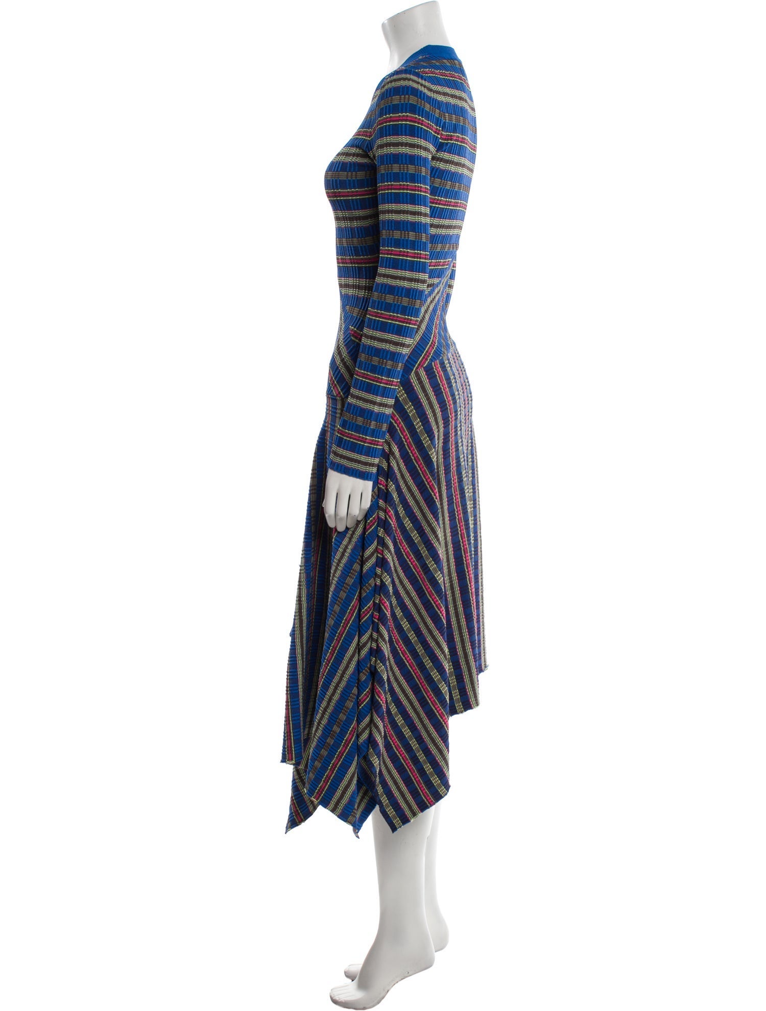 Opening Ceremony Striped Long Dress
