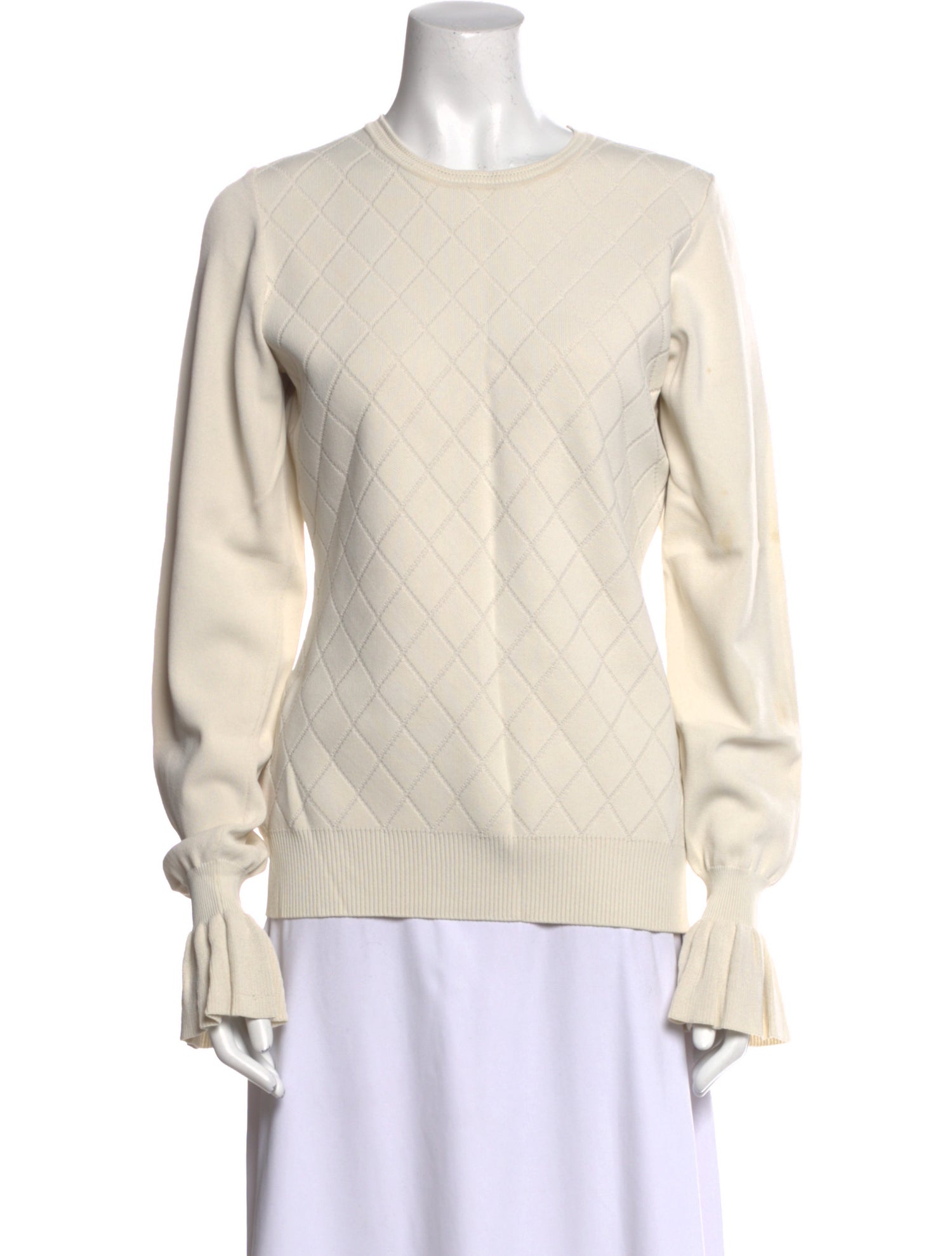 Opening Ceremony Crew Neck Long Sleeve Sweatshirt