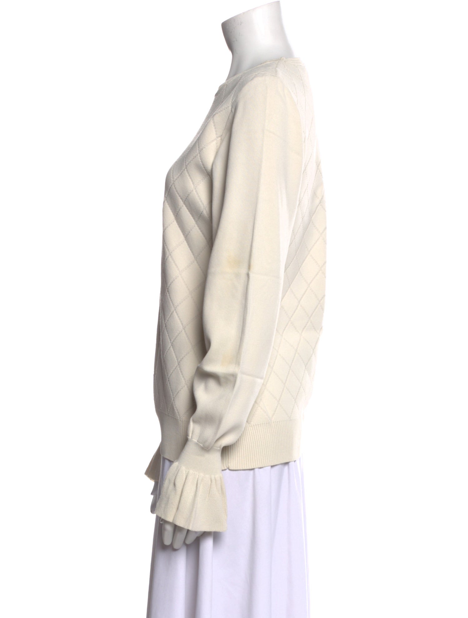 Opening Ceremony Crew Neck Long Sleeve Sweatshirt