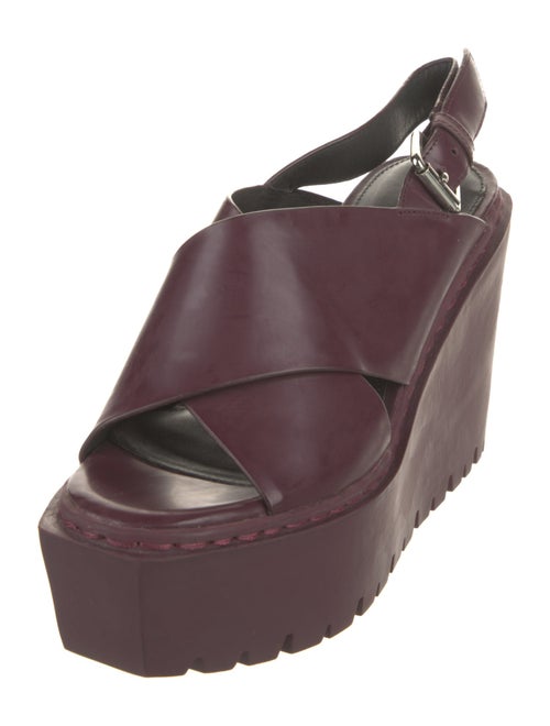 Opening Ceremony Leather Slingback Sandals