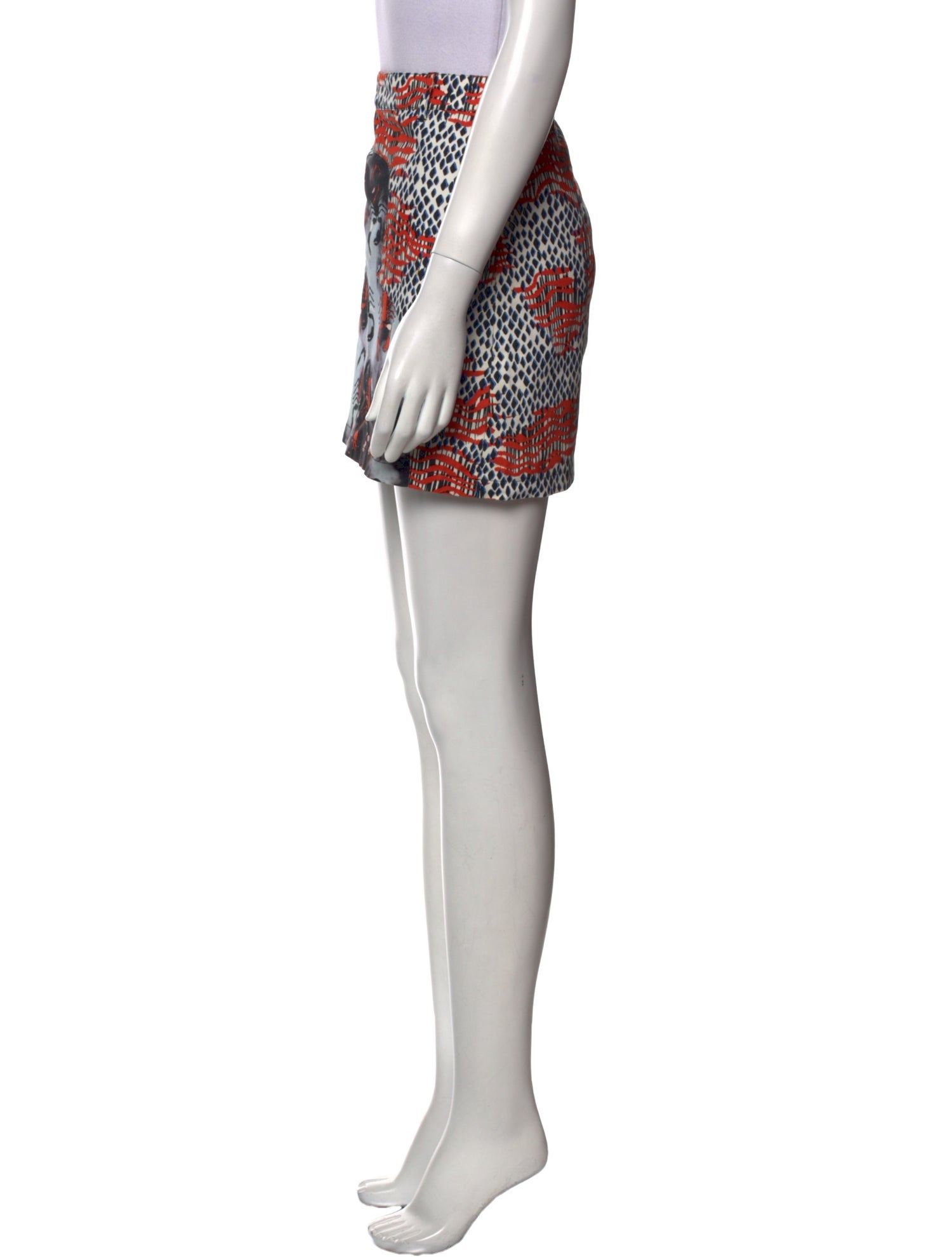 Opening Ceremony Printed Mini Skirt