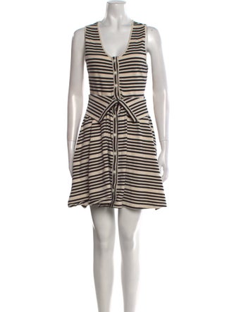 Opening Ceremony Striped Mini Dress