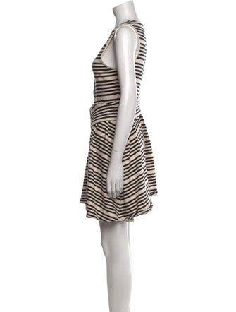 Opening Ceremony Striped Mini Dress