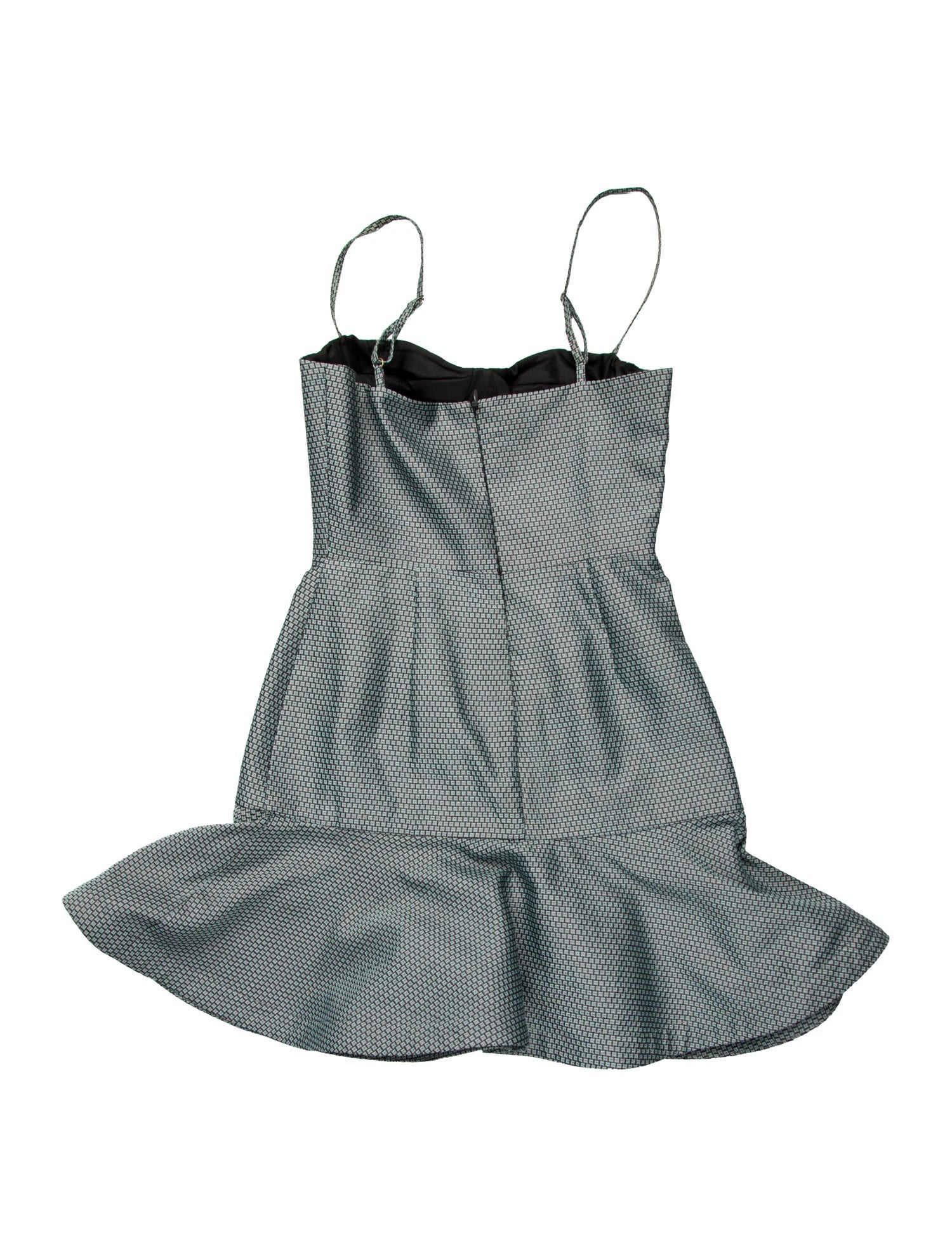 Opening Ceremony Plaid Print Mini Dress