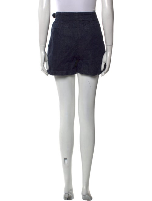 Opening Ceremony Pleated Accents Mini Skirt