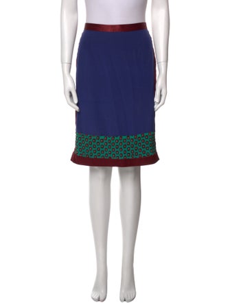 Opening Ceremony Silk Knee-Length Skirt