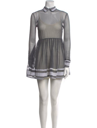 Opening Ceremony Silk Mini Dress