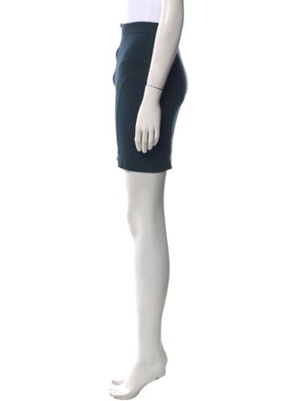 Opening Ceremony Raw-Edge Trim Mini Skirt